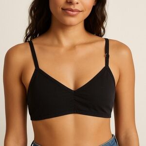 Volcom Women’s Black Bralette – Size S/P (10)